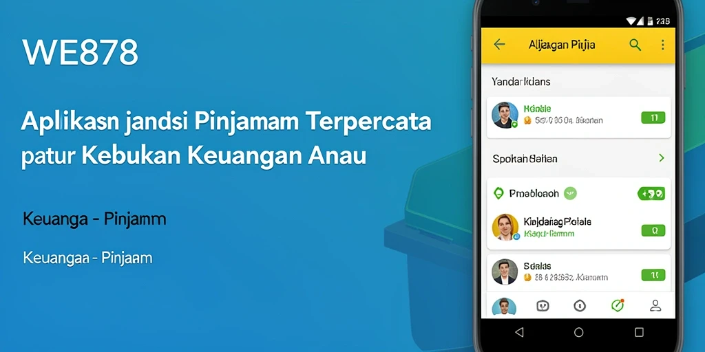Tampilan antarmuka pengguna WE878 yang sederhana dan informatif.